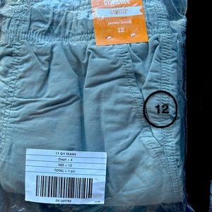 Gymboree boys pants size 12 New with tags. Jersey lining. Pull on style
